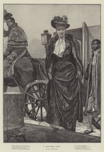 Powitalny gość autorstwa Richard Caton Woodville junior